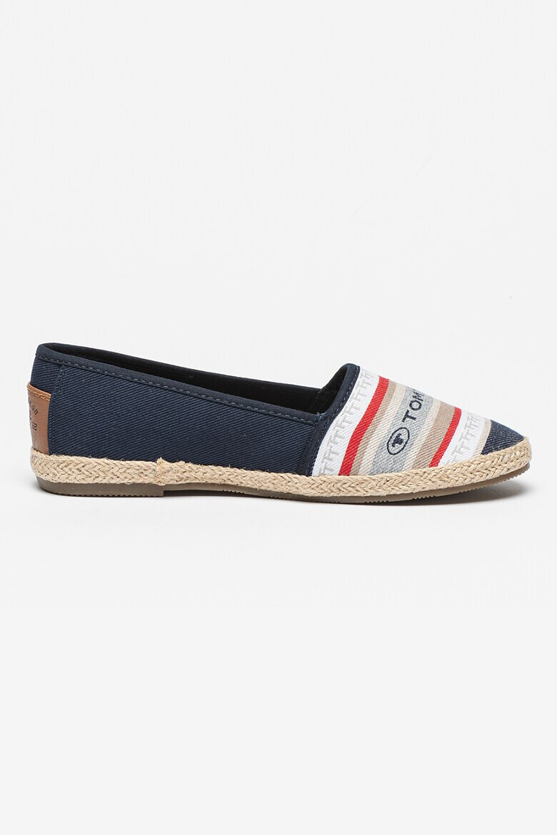 Tom Tailor Espadrile cu logo si talpa plata - Pled.ro