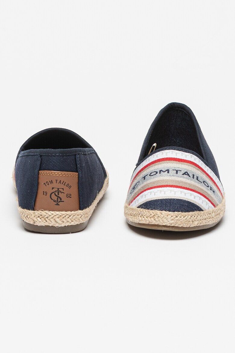 Tom Tailor Espadrile cu logo si talpa plata - Pled.ro