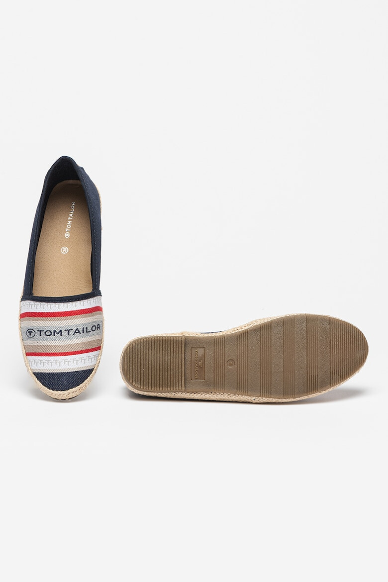 Tom Tailor Espadrile cu logo si talpa plata - Pled.ro