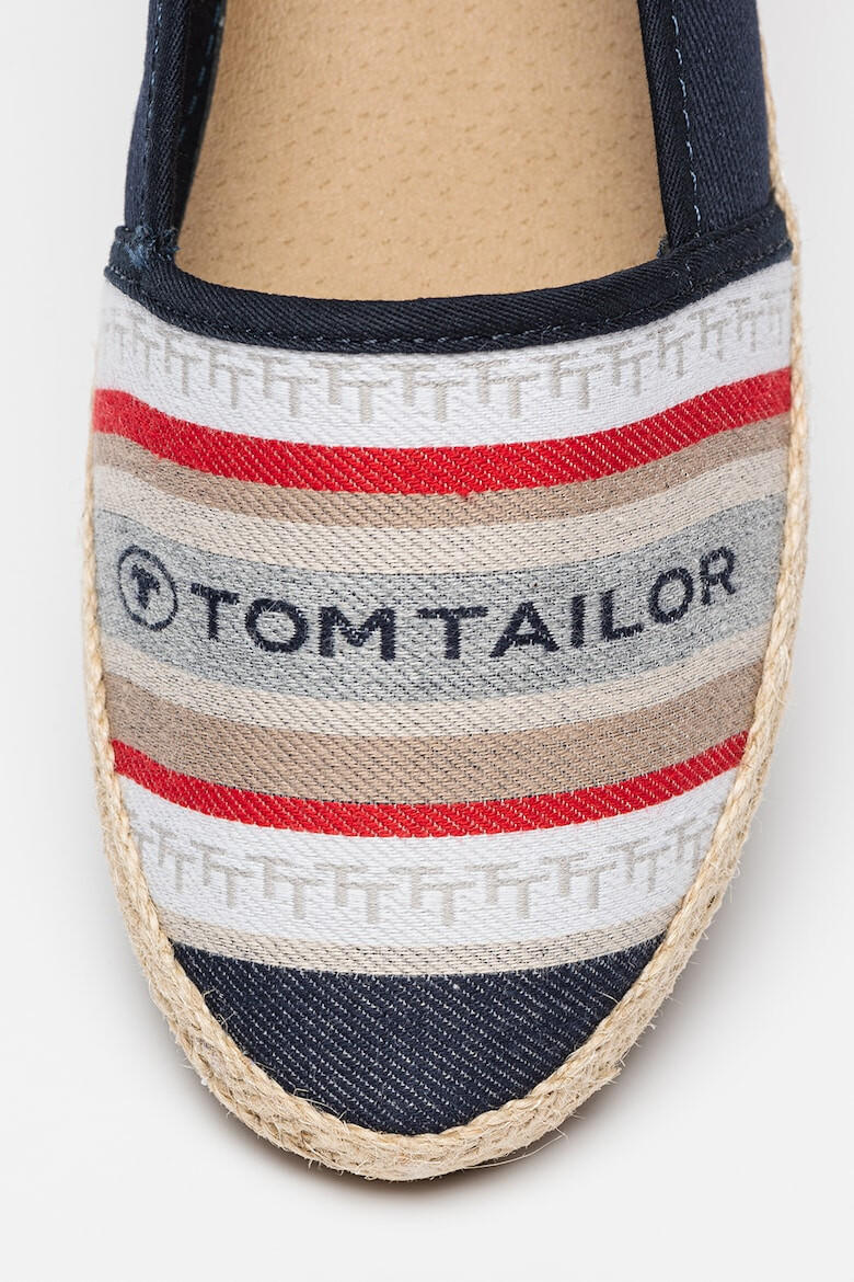 Tom Tailor Espadrile cu logo si talpa plata - Pled.ro