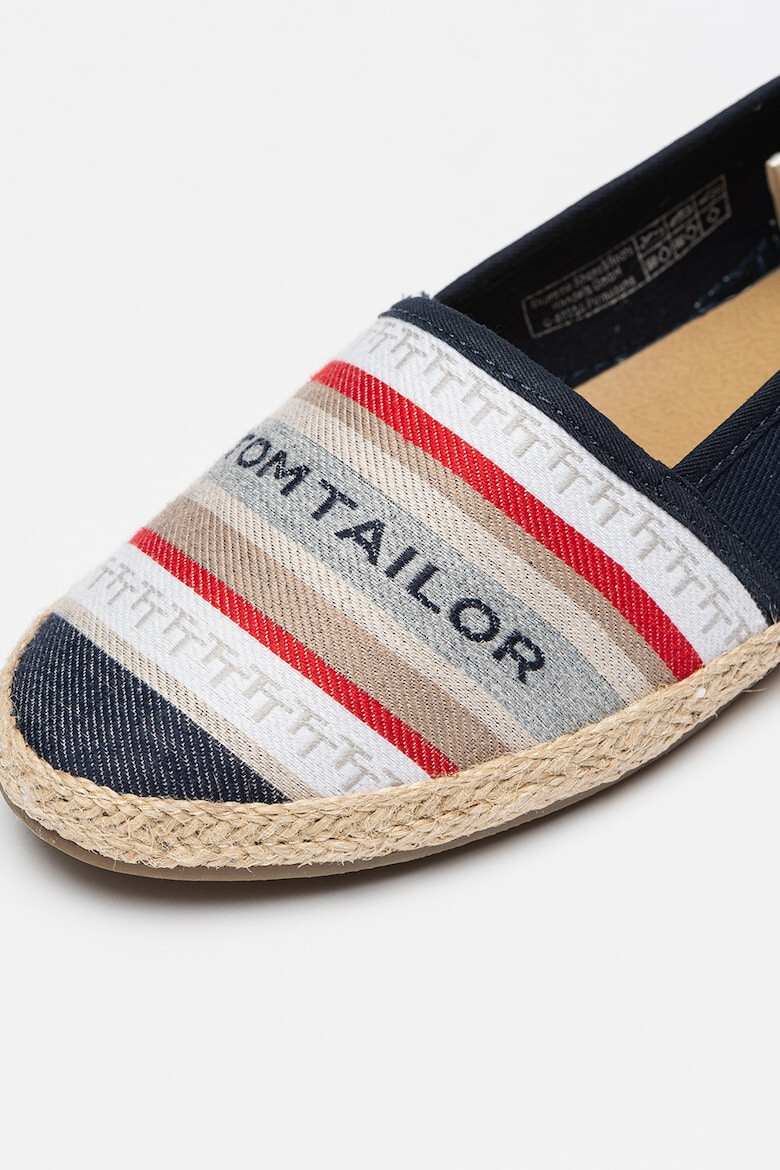 Tom Tailor Espadrile cu logo si talpa plata - Pled.ro