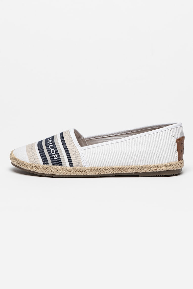 Tom Tailor Espadrile cu logo si talpa plata - Pled.ro