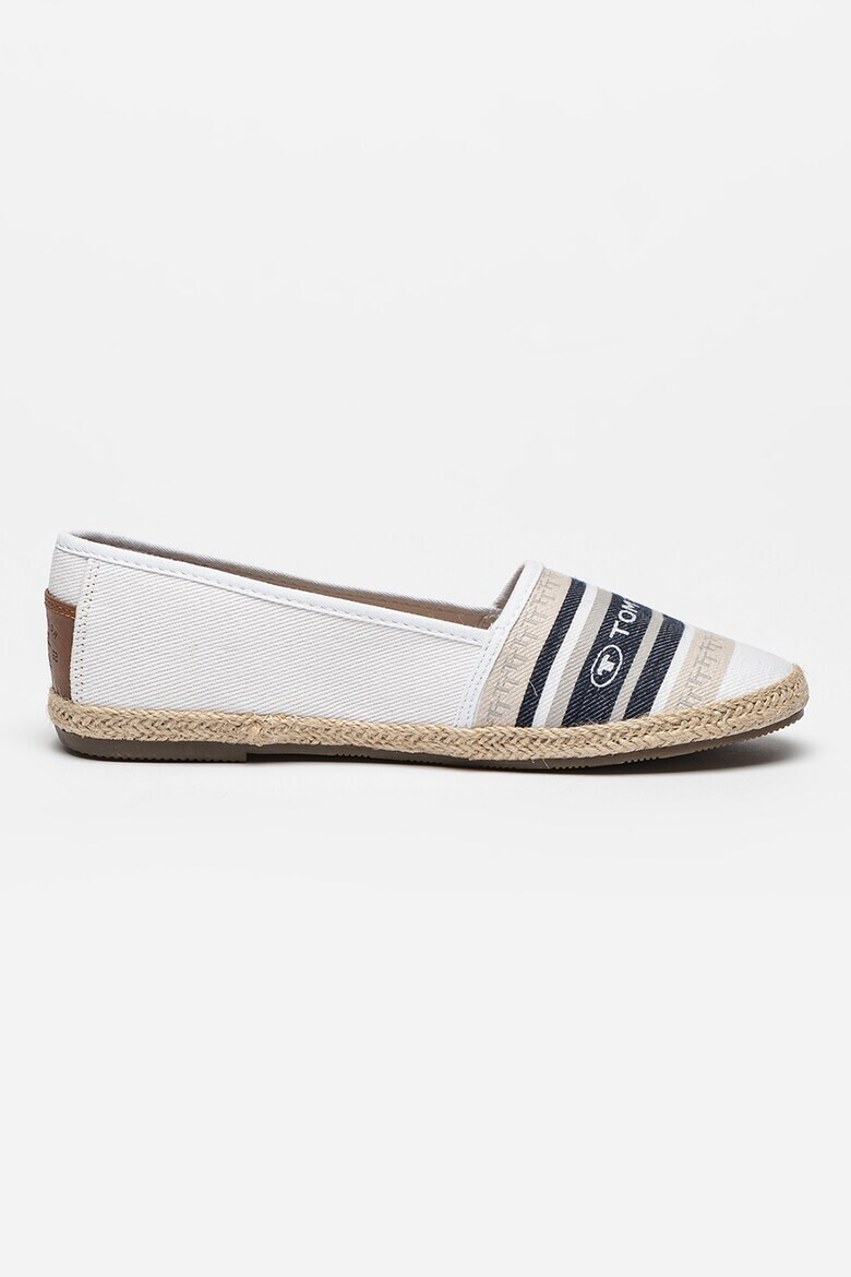 Tom Tailor Espadrile cu logo si talpa plata - Pled.ro