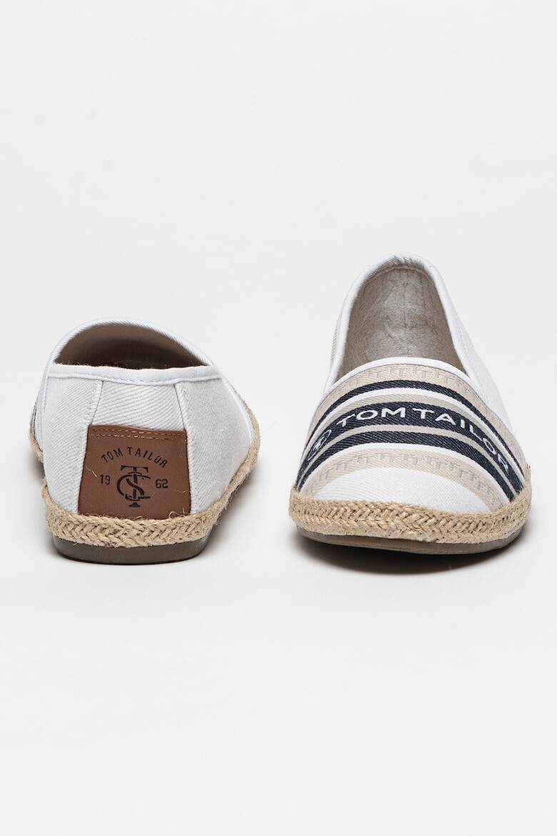 Tom Tailor Espadrile cu logo si talpa plata - Pled.ro