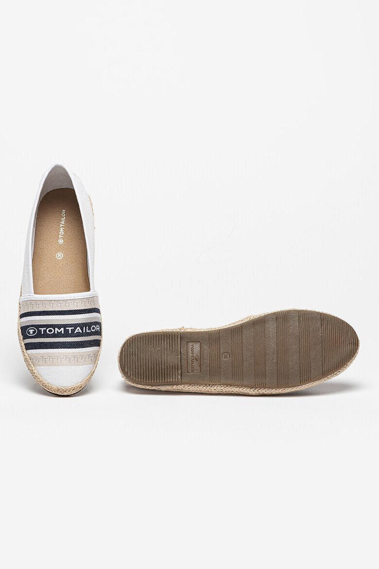 Tom Tailor Espadrile cu logo si talpa plata - Pled.ro