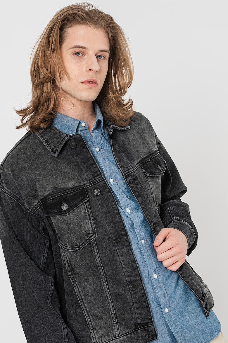 Tom Tailor Jacheta relaxed fit de denim - Pled.ro