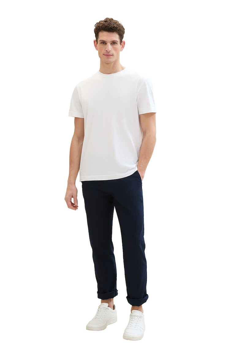 Tom Tailor Pantaloni chino din amestec de in - Pled.ro