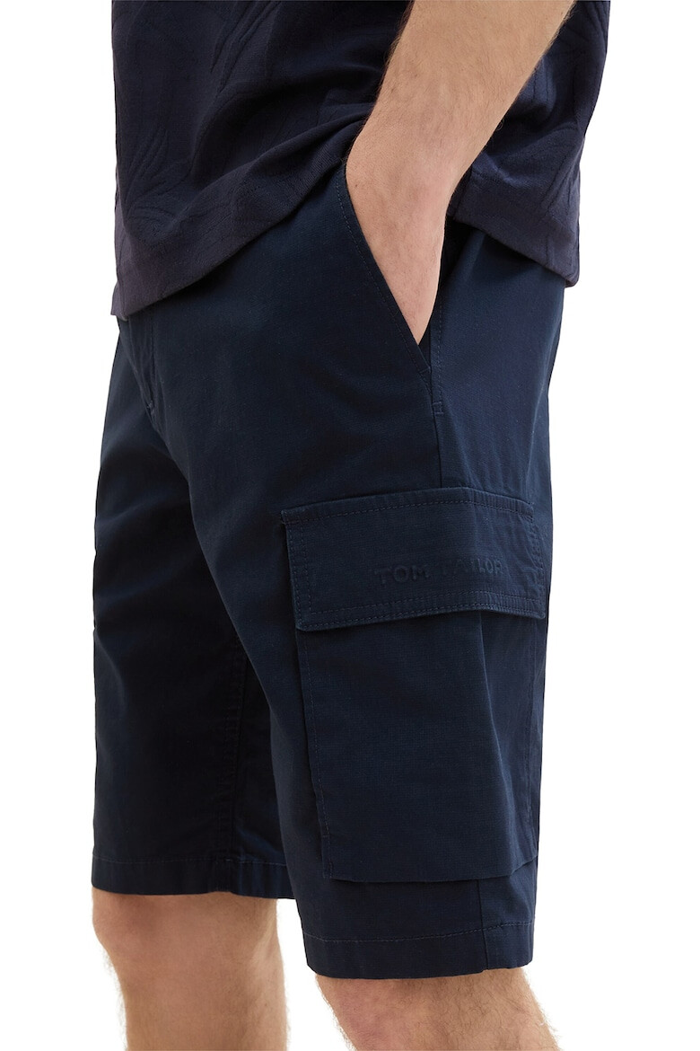 Tom Tailor Pantaloni scurti cargo din amestec de bumbac - Pled.ro