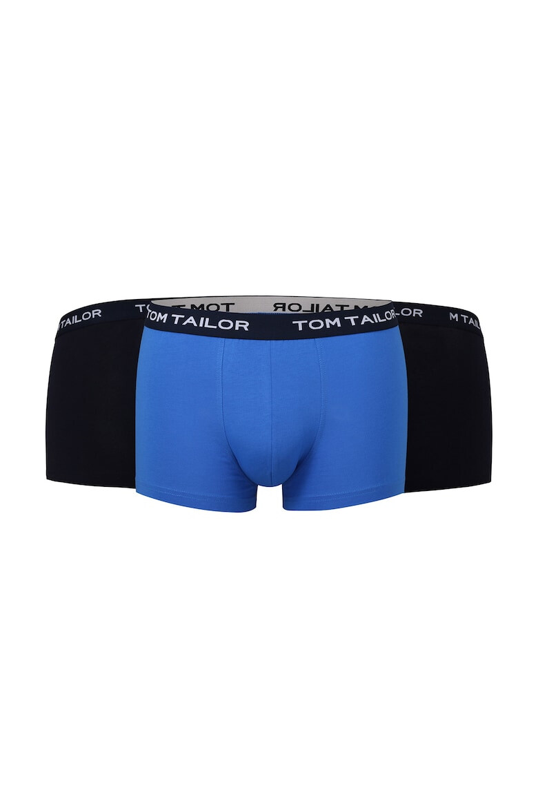 Tom Tailor Set de boxeri cu banda logo in talie - 3 perechi - Pled.ro