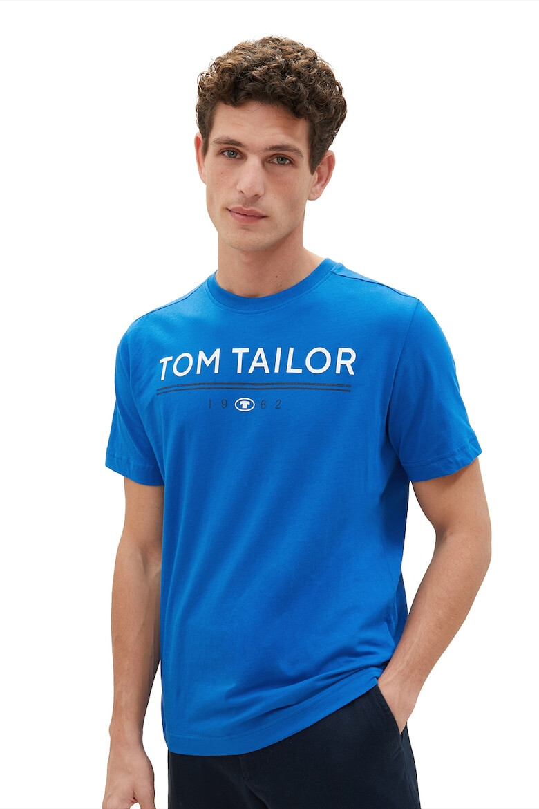 Tom Tailor Tricou cu imprimeu logo - Pled.ro