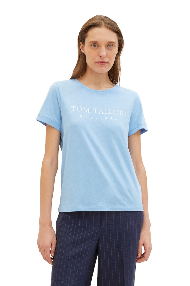 Tom Tailor Tricou regular fit cu logo - Pled.ro