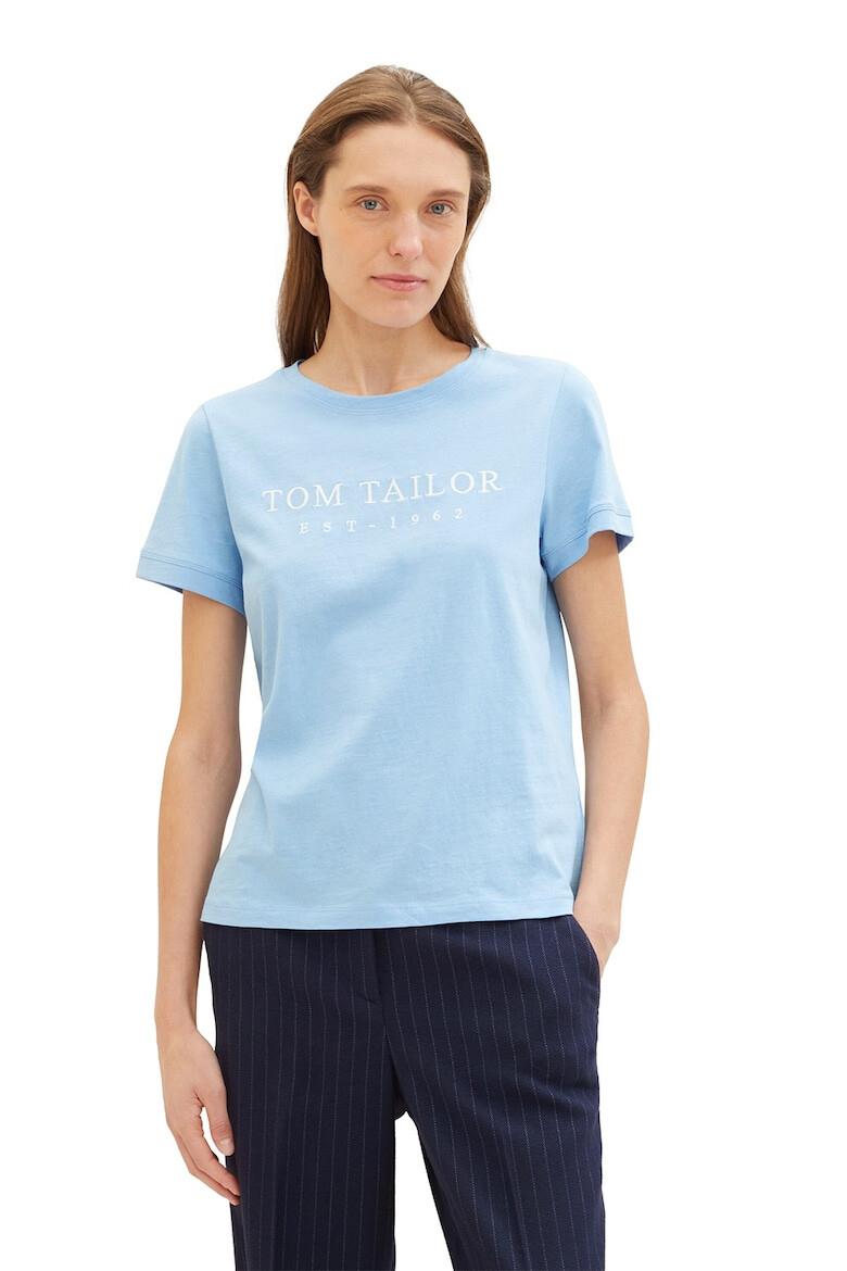 Tom Tailor Tricou regular fit cu logo - Pled.ro