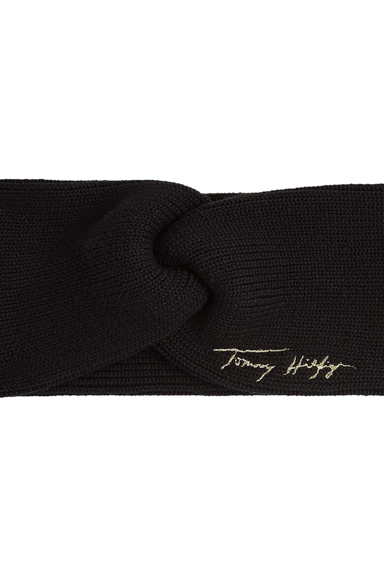 Tommy Hilfiger Bentita tricotata cu detaliu logo - Pled.ro