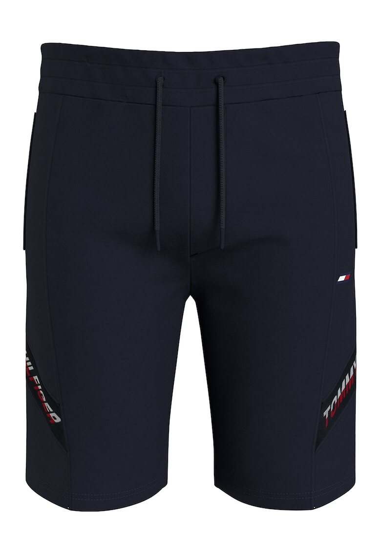 Tommy Hilfiger Bermude din bumbac organic cu buzunare pentru fitness - Pled.ro