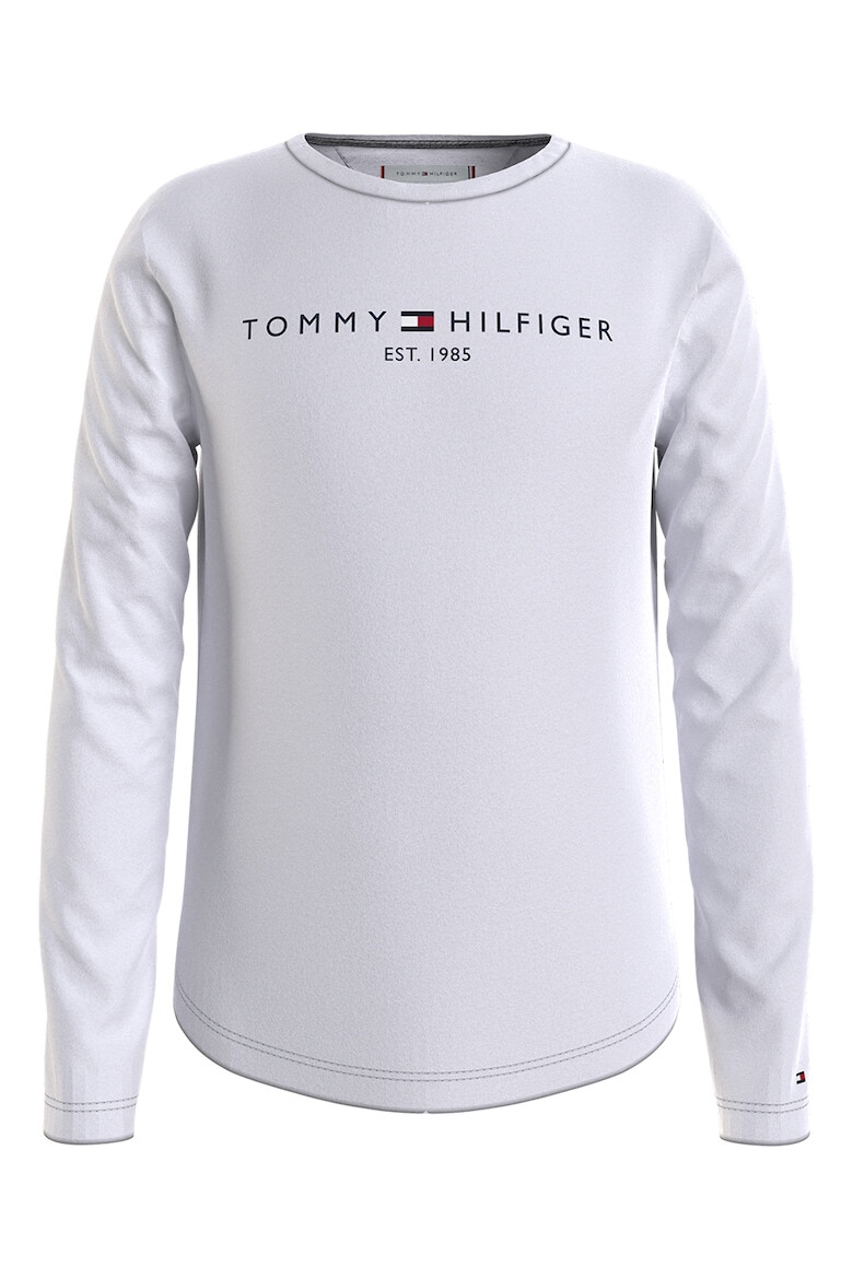 Tommy Hilfiger Bluza de bumbac organic cu imprimeu logo - Pled.ro