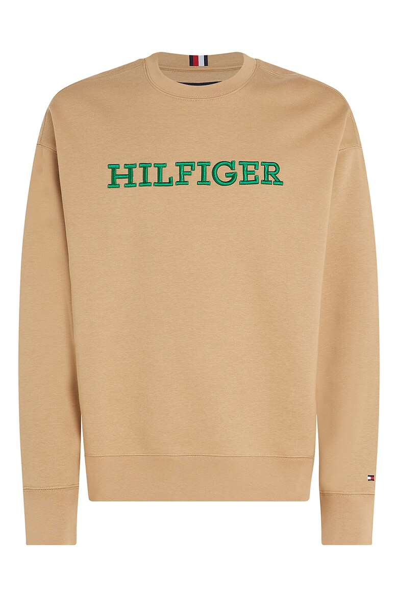 Tommy Hilfiger Bluza de trening cu decolteu la baza gatului si broderie logo - Pled.ro