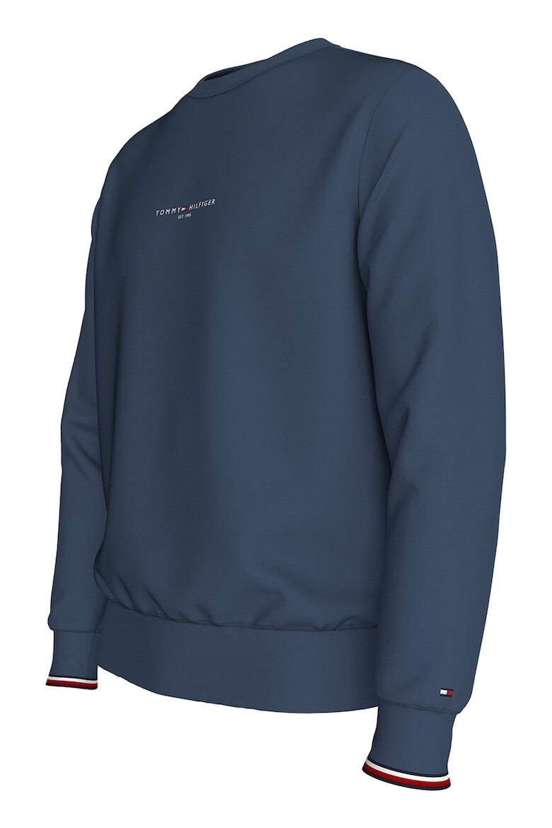 Tommy Hilfiger Bluza de trening cu logo Albastru prafuit - Pled.ro