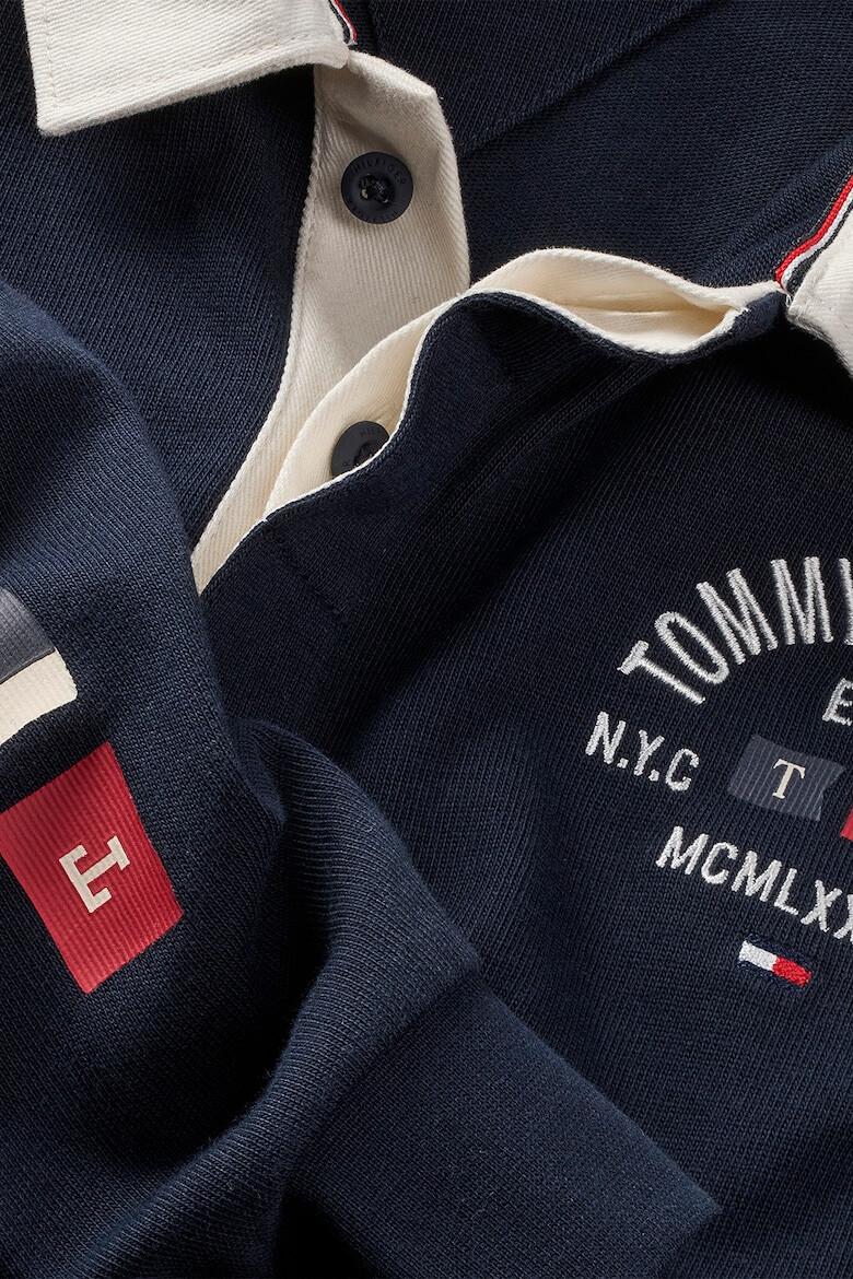 Tommy Hilfiger Bluza polo de bumbac organic - Pled.ro