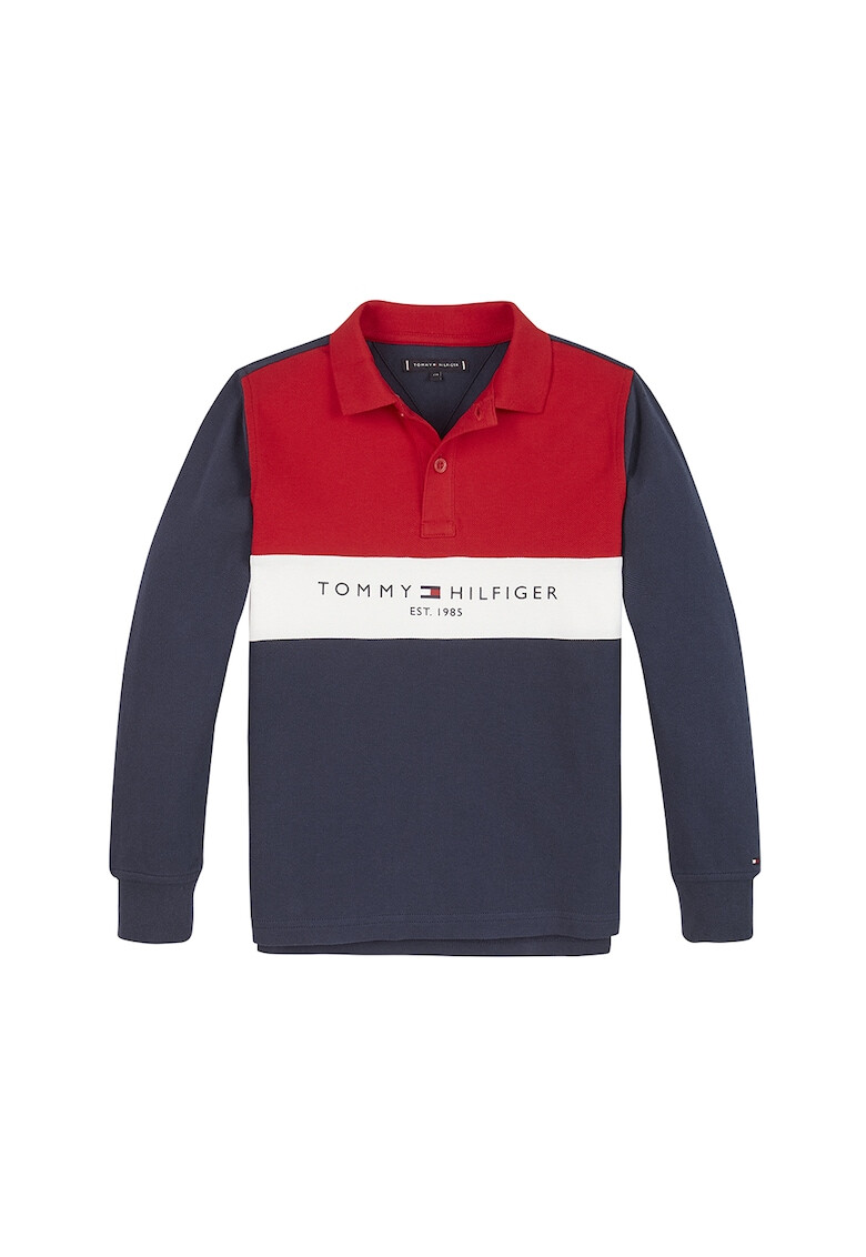 Tommy Hilfiger Bluza polo din bumbac organic - Pled.ro