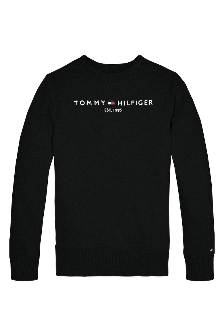 Tommy Hilfiger Bluza sport cu decolteu la baza gatului cu logo - Pled.ro