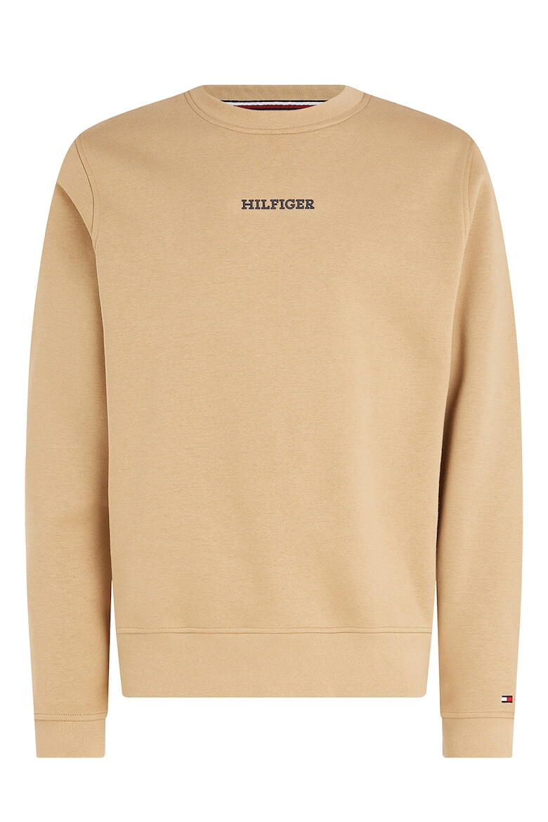 Tommy Hilfiger Bluza sport cu decolteu la baza gatului din amestec de bumbac organic - Pled.ro