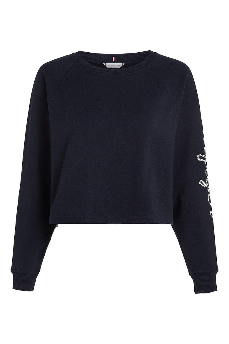 Tommy Hilfiger Bluza sport cu imprimeu logo si maneci raglan - Pled.ro