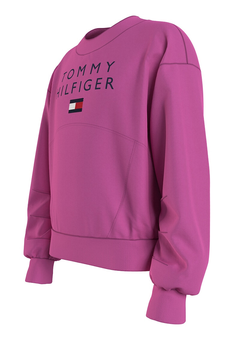 Tommy Hilfiger Bluza sport cu logo si buzunar kangaroo - Pled.ro