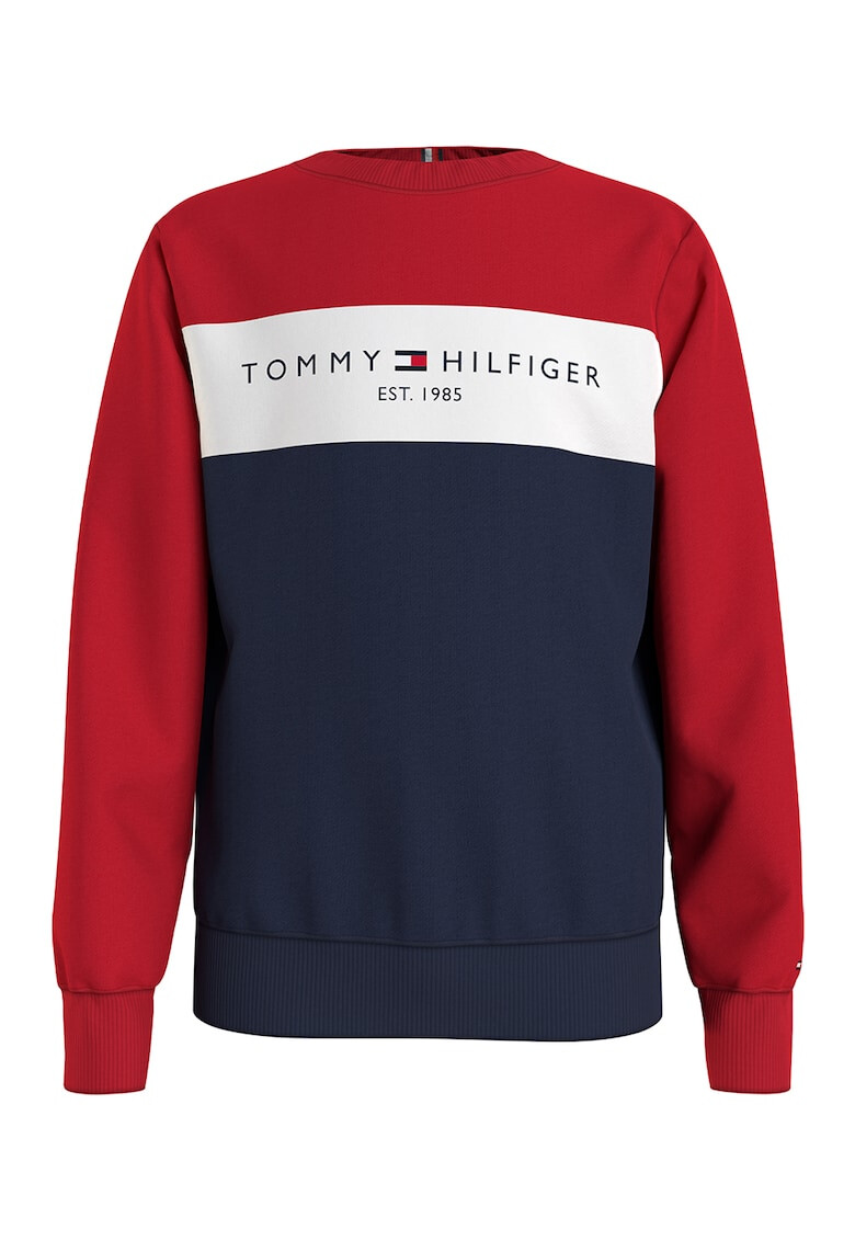 Tommy Hilfiger Bluza sport cu model colorblock si logo - Pled.ro