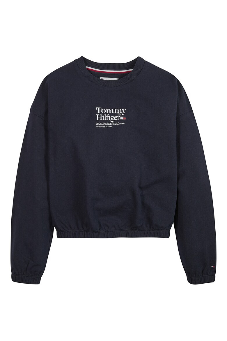 Tommy Hilfiger Bluza sport cu terminatie elastica - Pled.ro