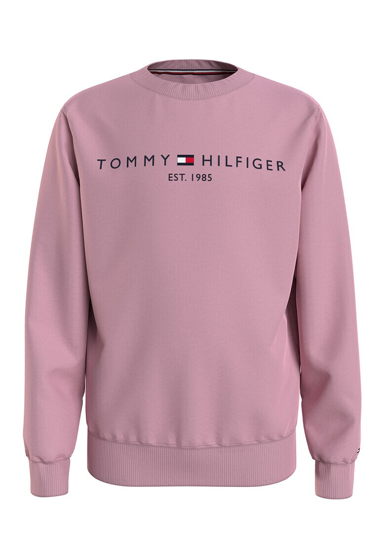 Tommy Hilfiger Bluza sport din amestec de bumbac organic cu imprimeu logo - Pled.ro