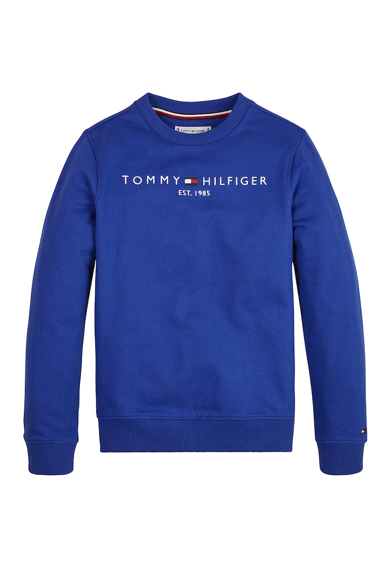 Tommy Hilfiger Bluza sport din amestec de bumbac organic cu imprimeu logo - Pled.ro