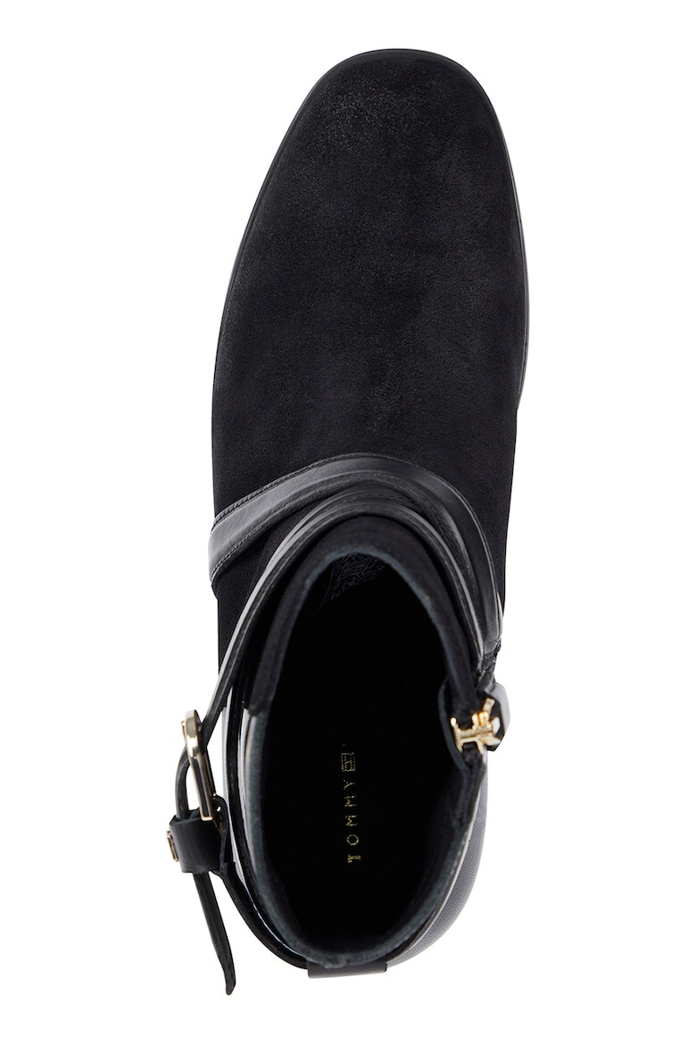 Tommy Hilfiger Botine de piele si piele intoarsa - Pled.ro