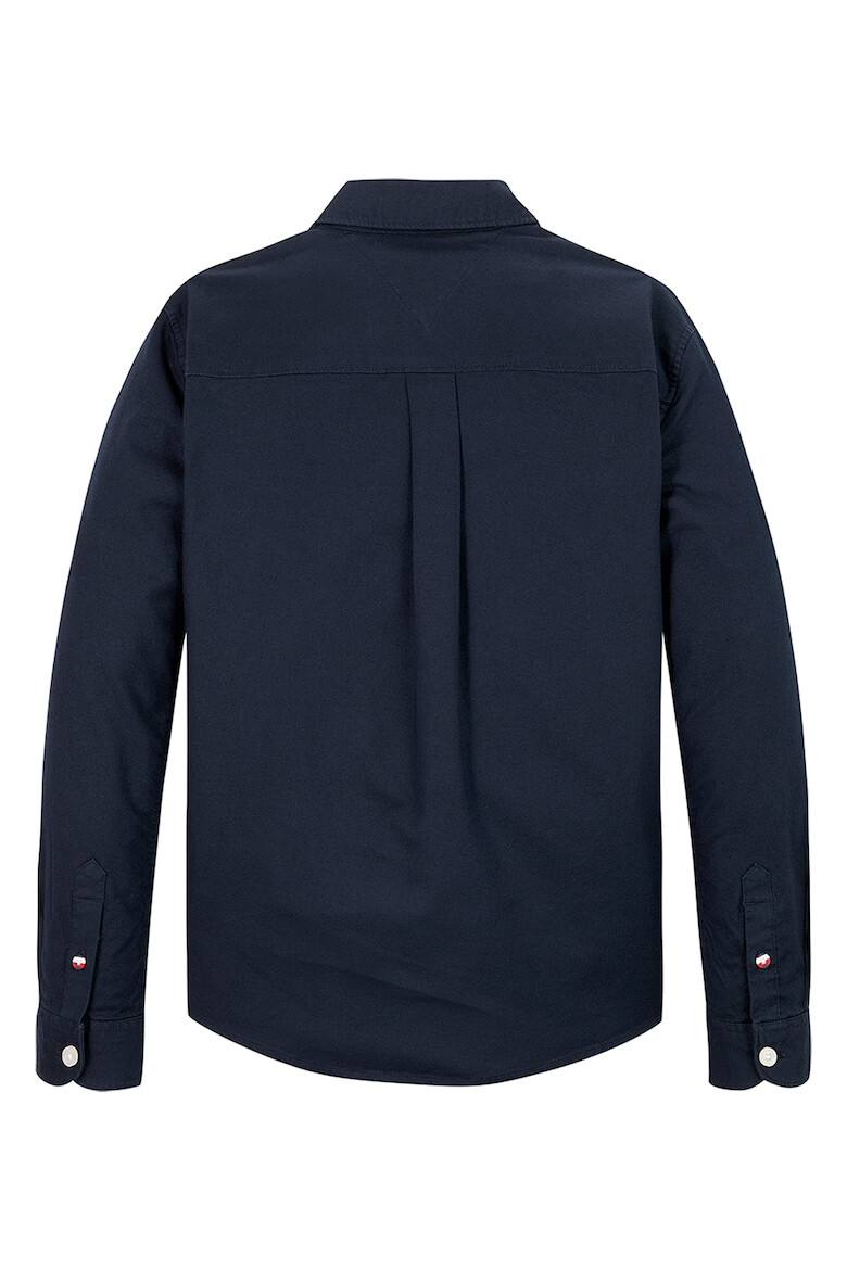 Tommy Hilfiger Camasa din amestec de bumbac organic cu logo - Pled.ro