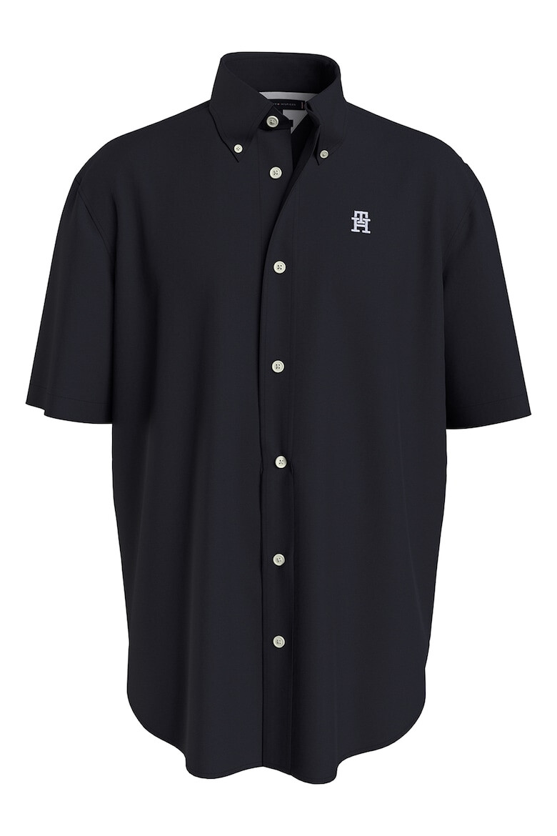 Tommy Hilfiger Camasa Oxford din amestec de bumbac organic - Pled.ro