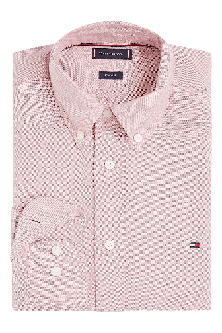 Tommy Hilfiger Camasa Oxford din amestec de bumbac organic Heritage - Pled.ro