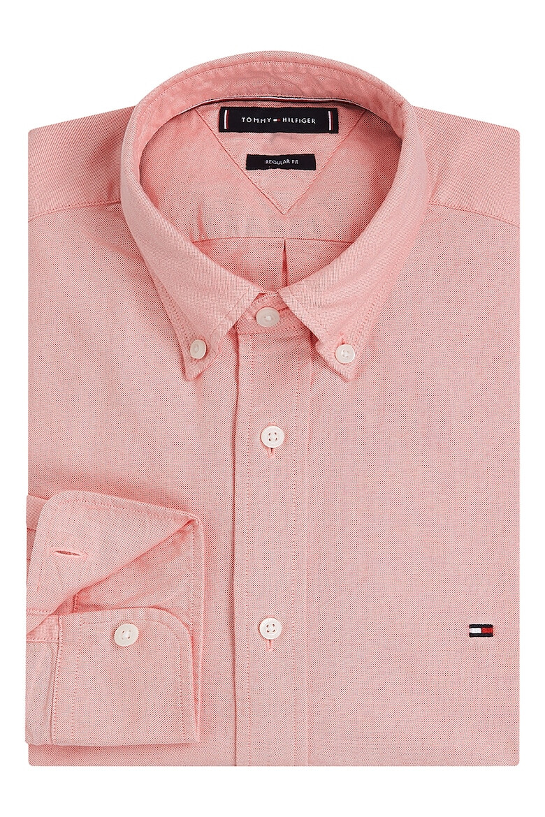 Tommy Hilfiger Camasa Oxford din amestec de bumbac organic Heritage - Pled.ro