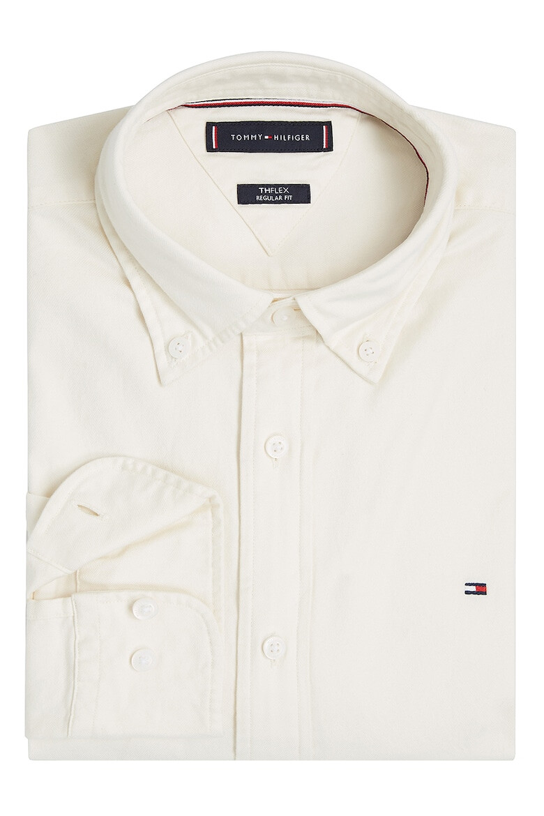 Tommy Hilfiger Camasa regular fit din amestec de bumbac organic - Pled.ro