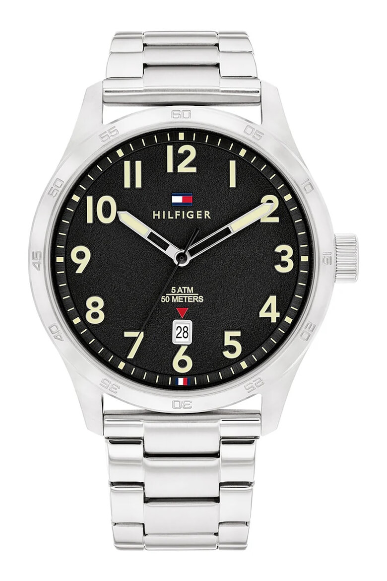 Tommy Hilfiger Ceas cu bratara de otel inoxidabil cu logo - Pled.ro