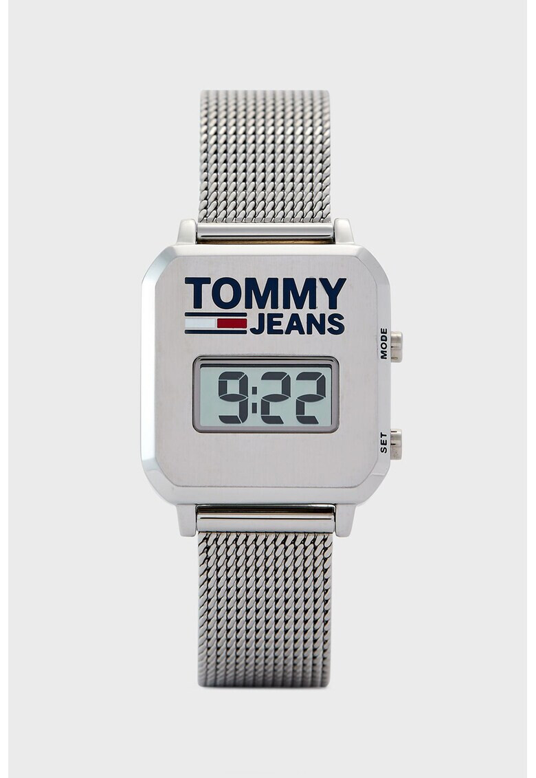 Tommy Hilfiger Ceas digital cu bratara cu model tip plasa - Pled.ro