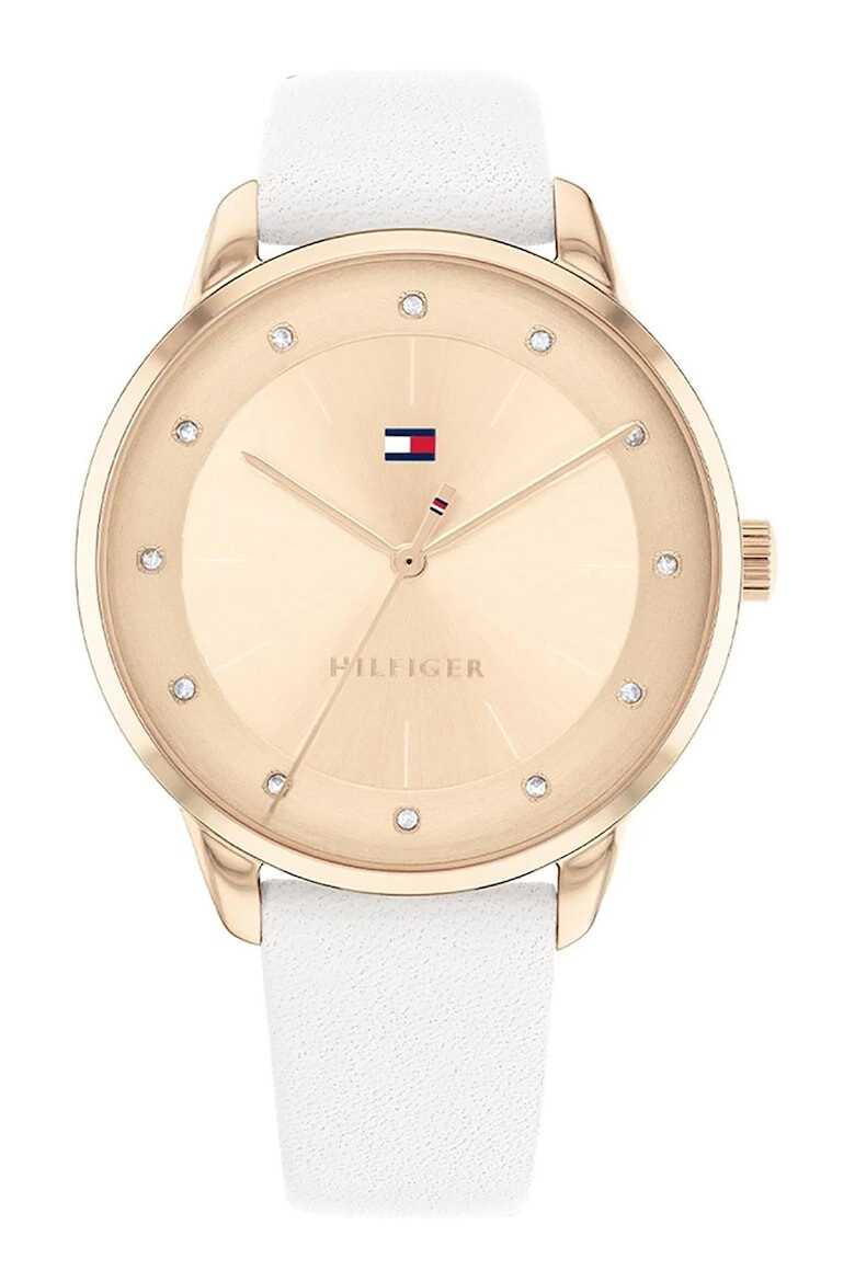 Tommy Hilfiger Ceas rotund cu o curea de piele - Pled.ro