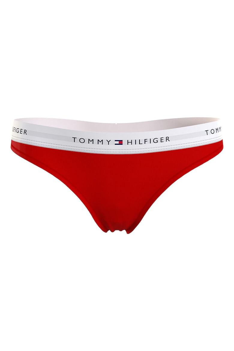 Tommy Hilfiger Chiloti tanga cu banda logo - Pled.ro