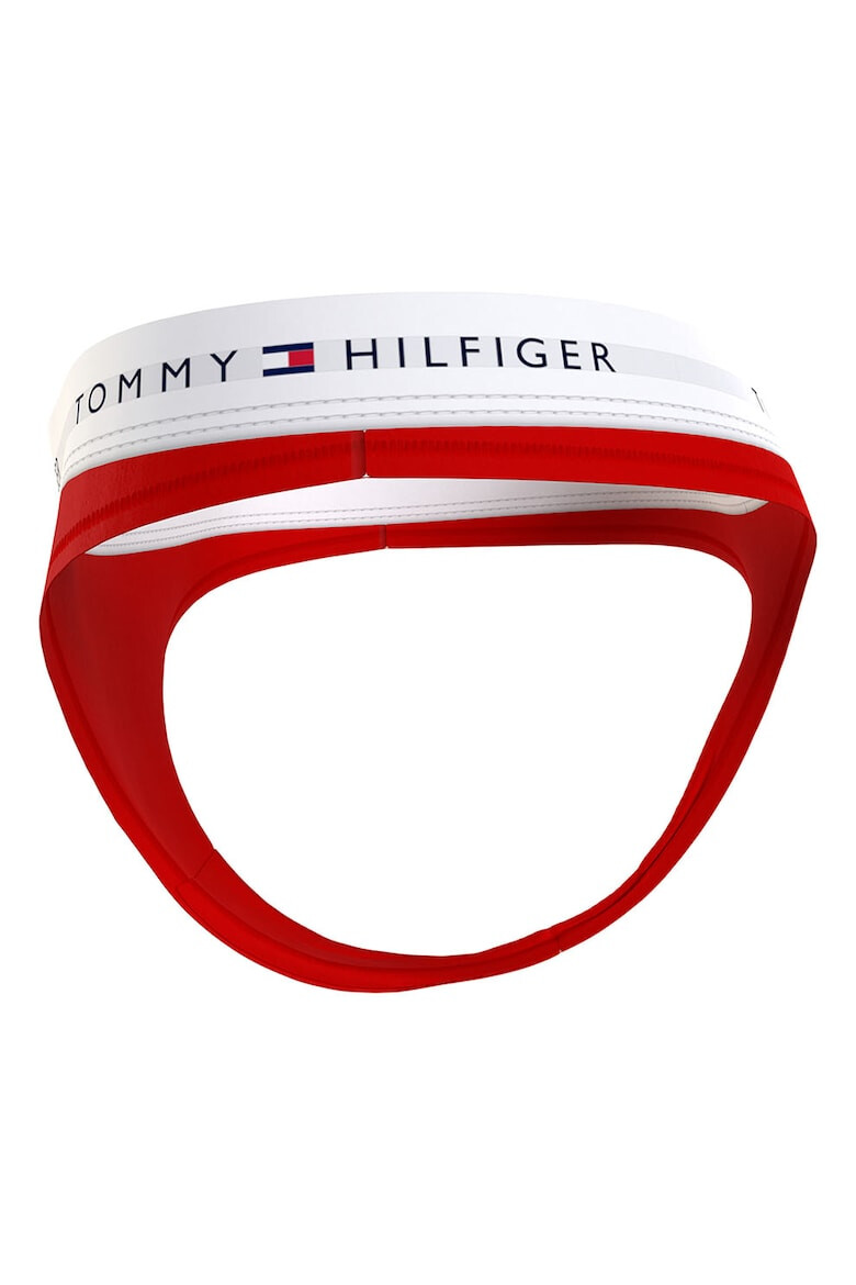 Tommy Hilfiger Chiloti tanga cu banda logo - Pled.ro