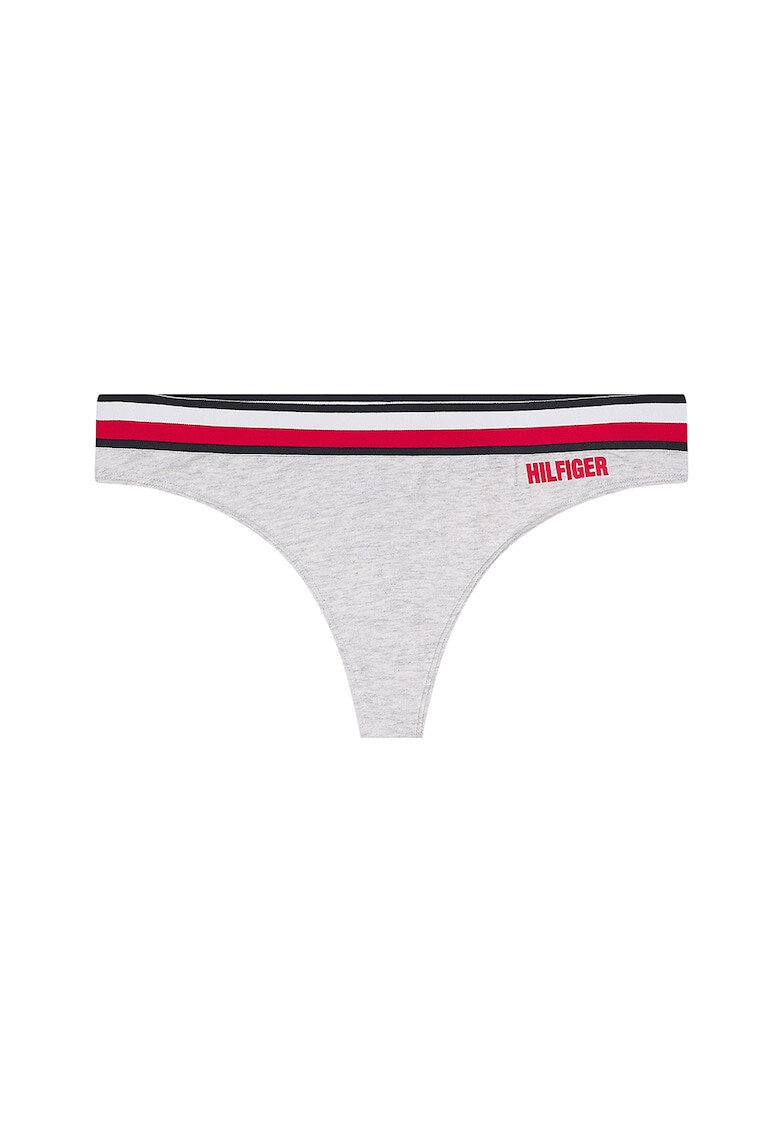 Tommy Hilfiger Chiloti tanga cu banda logo in talie - Pled.ro