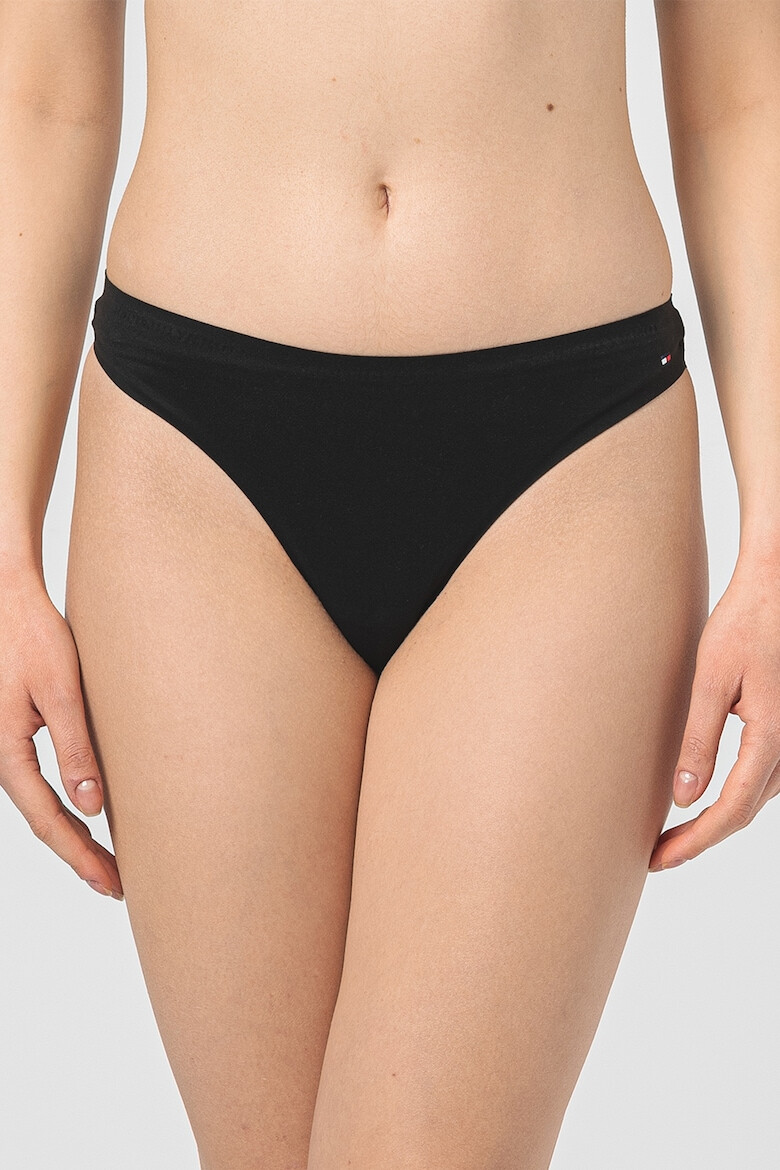 Tommy Hilfiger Chiloti tanga cu logo discret - Pled.ro