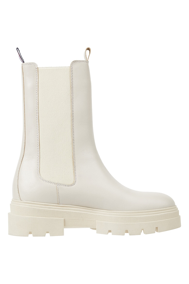 Tommy Hilfiger Cizme Chelsea mid-calf de piele - Pled.ro