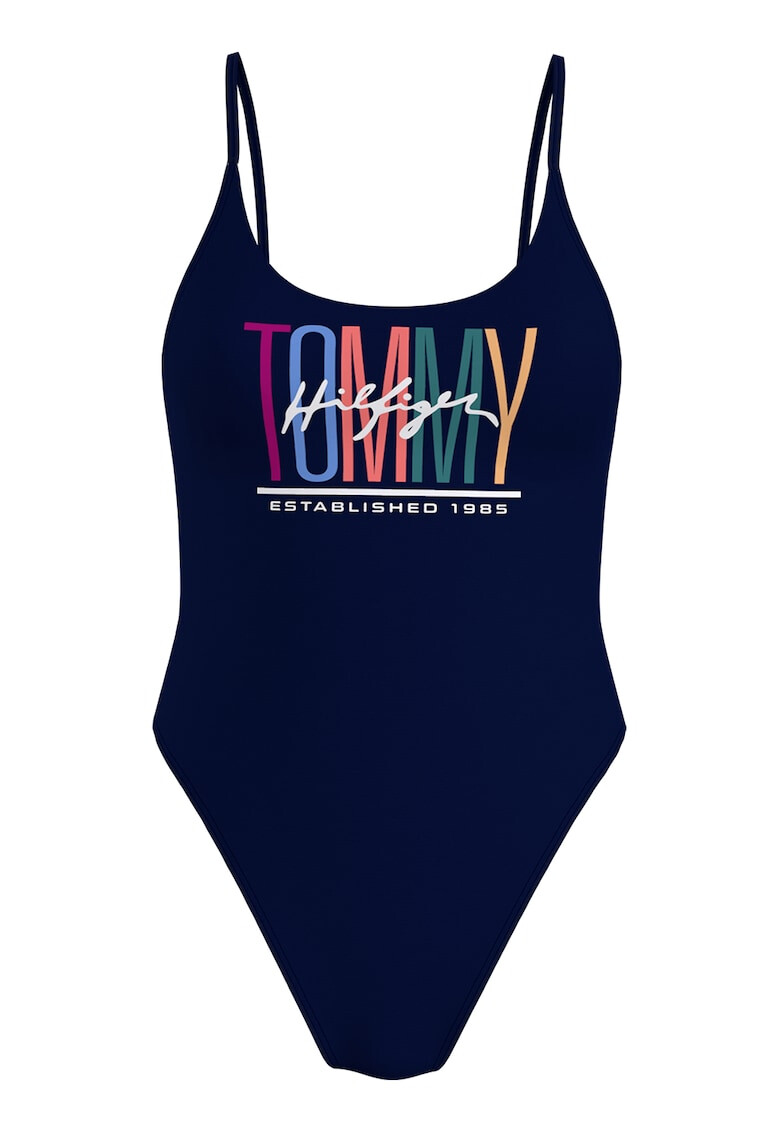 Greengrocer mineral lend Tommy Hilfiger Costum de baie intreg cu imprimeu logo pentru femei - Pled.ro