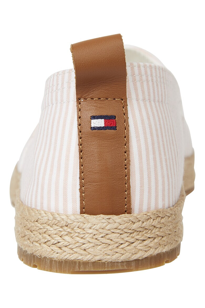 Tommy Hilfiger Espadrile in dungi cu logo brodat - Pled.ro