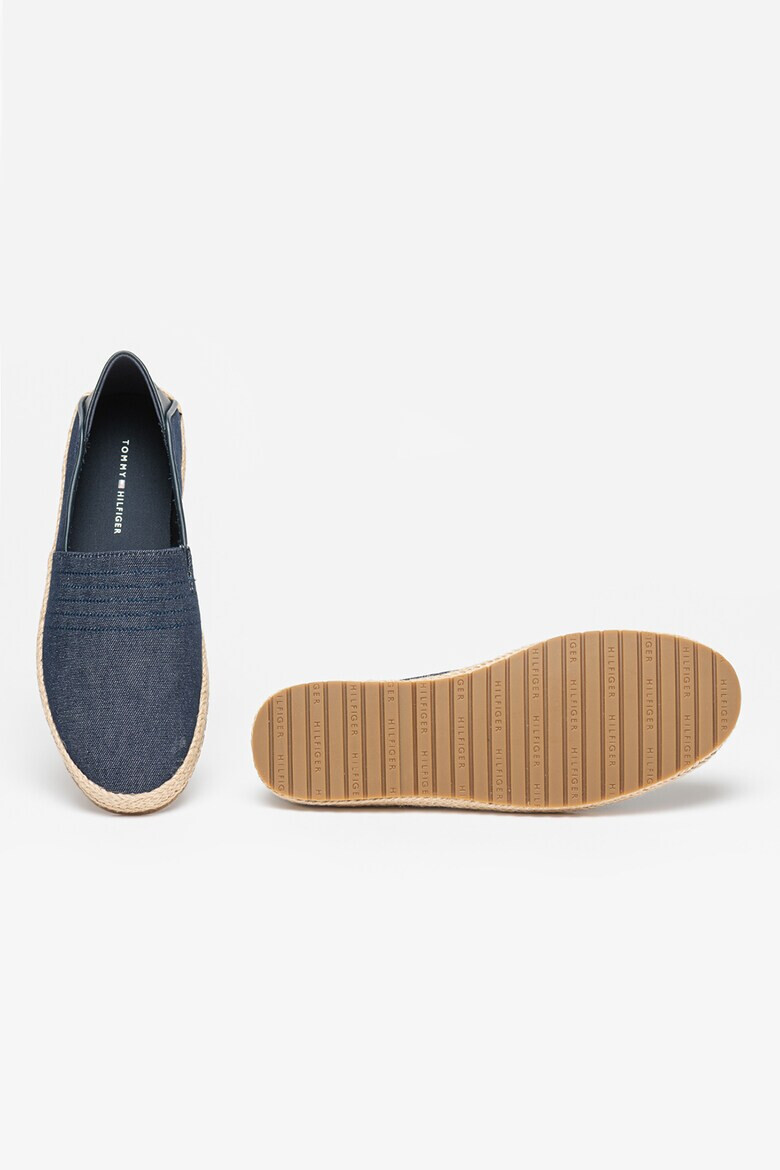 Tommy Hilfiger Espadrile uni de denim - Pled.ro