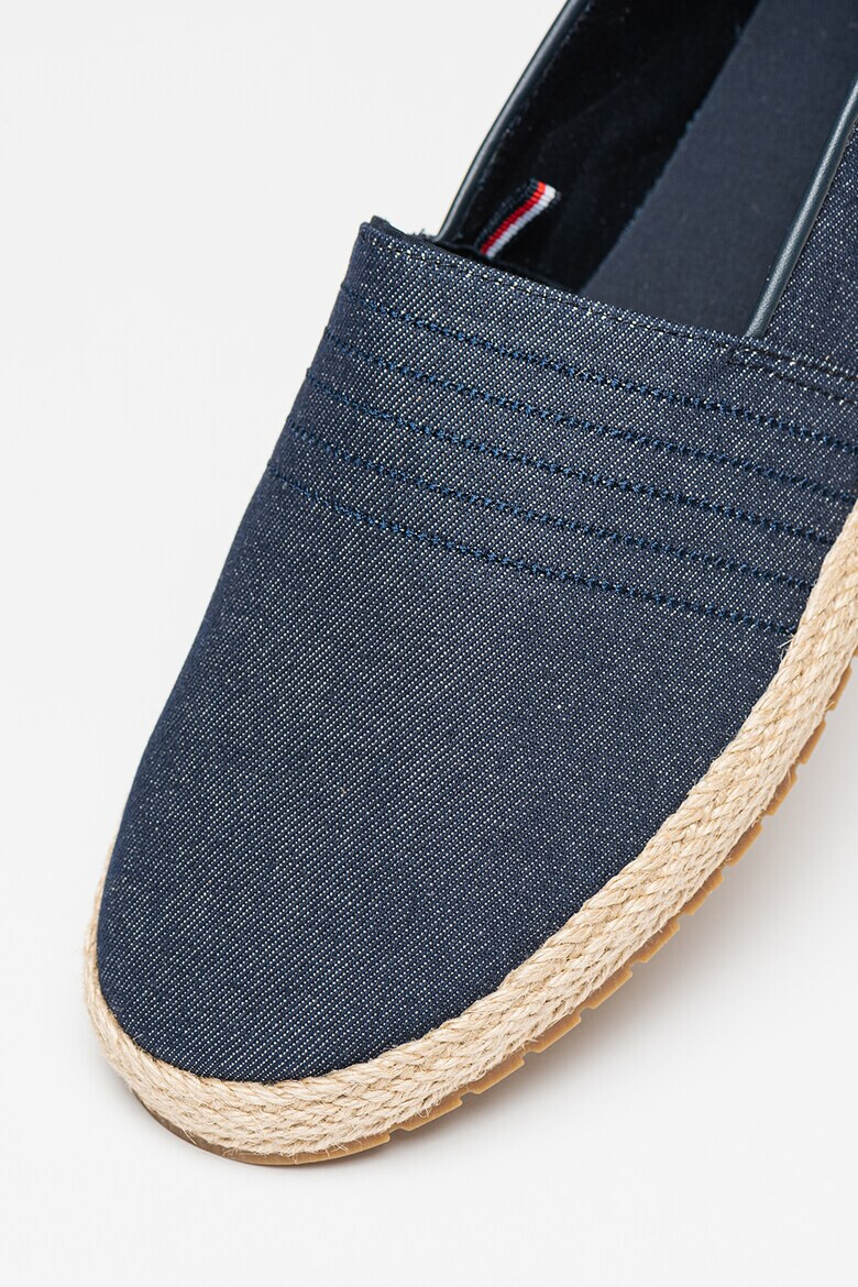 Tommy Hilfiger Espadrile uni de denim - Pled.ro