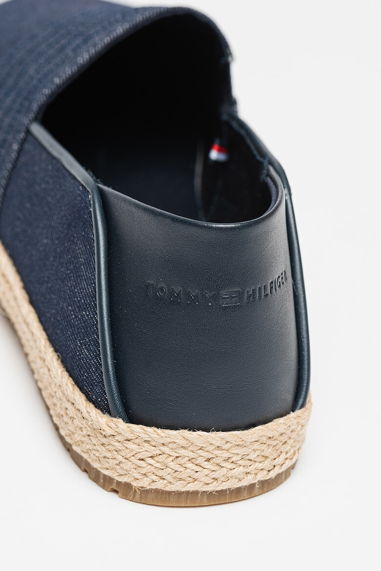 Tommy Hilfiger Espadrile uni de denim - Pled.ro